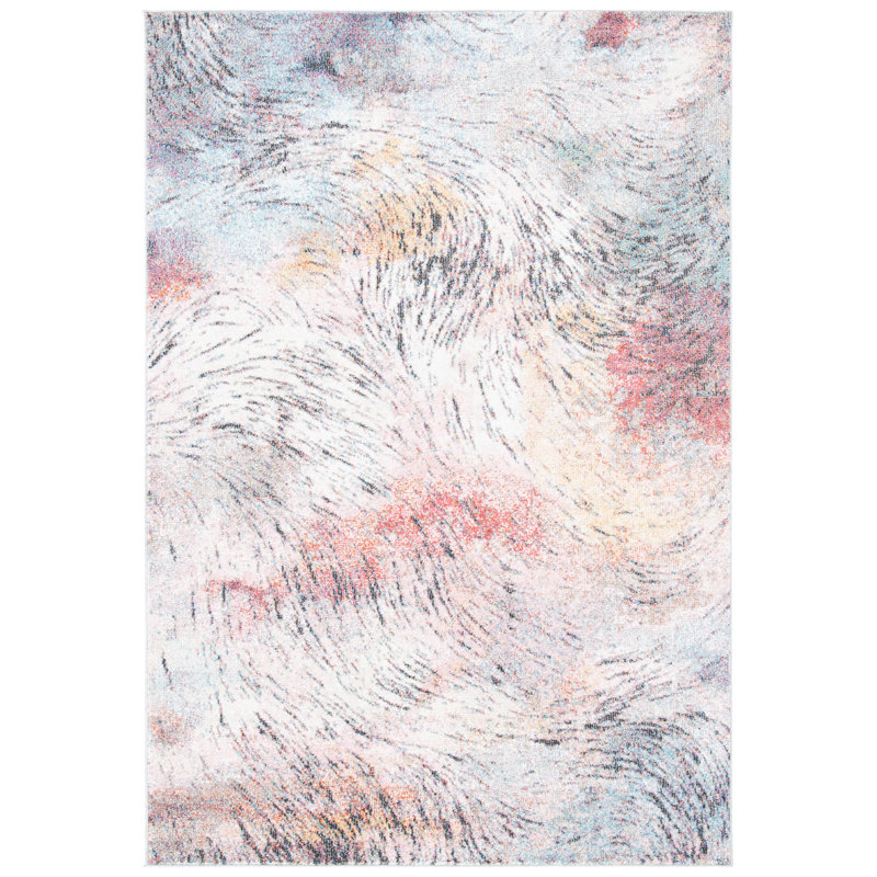 Dostie Phoenix Performance Abstract Rug, Rectangle 9' x 12'