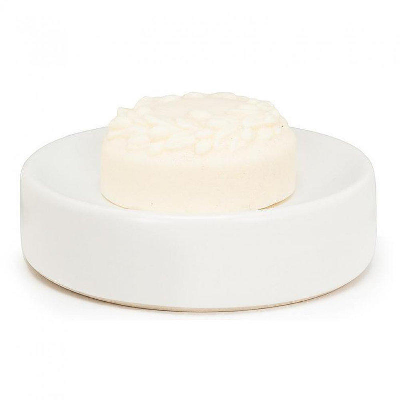 Porte-savon Alfa, Blanc mat