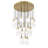 Premislao 27 - Light Steel Dimmable Tiered Chandelier-1088374326