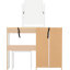 Cascio Dressing Table Set with Mirror-68483409