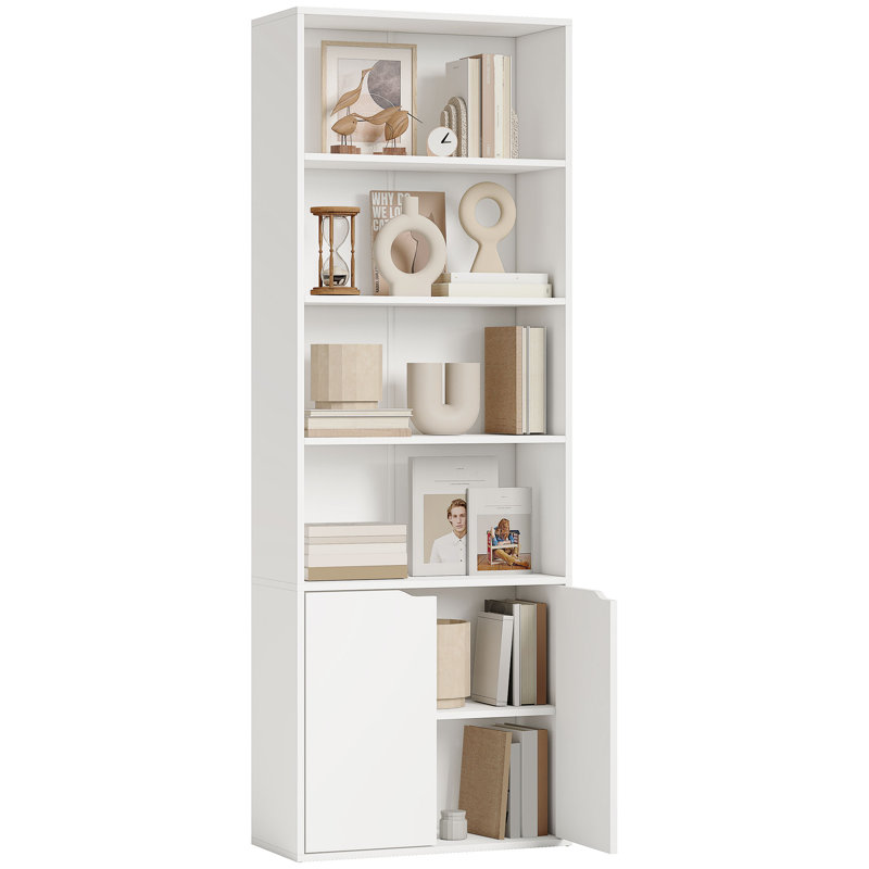 Ashrita 180cm H x 59cm W Standard Bookcase