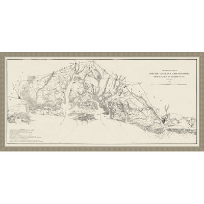 " Low Country Map " Print