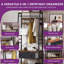 Hall Tree 80cm Wide with Bench and Shoe Storage-501959661