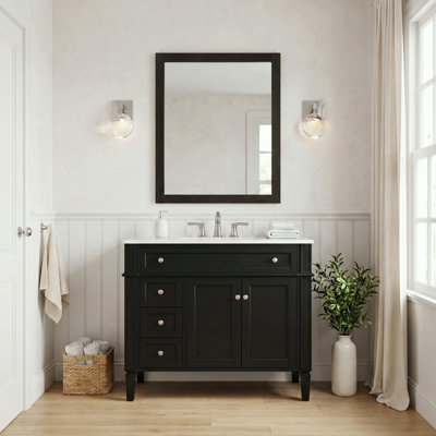 Meuble-lavabo simple 40 po Rivers