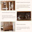 Armoire à chaussures en bois massif de style noyer moderne et minimaliste-1473418193