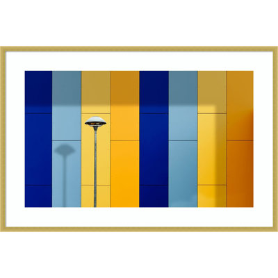 «Urban Colors» par Alfonso Novillo, impression sur bois encadrée