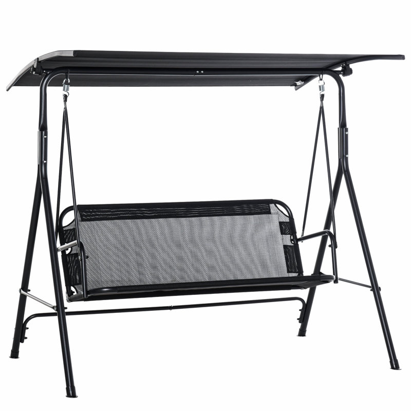 Balancelle avec auvent pour 2 adultes Outsunny