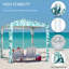 Parasol Outsunny Quick Beach Cabana