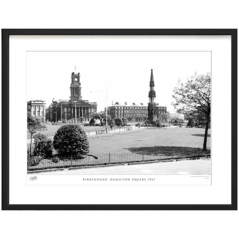 Birkenhead, Hamilton Square 1967 by Francis Frith - Single Picture Frame Print, 28cm H x 36cm W x 2.3cm D