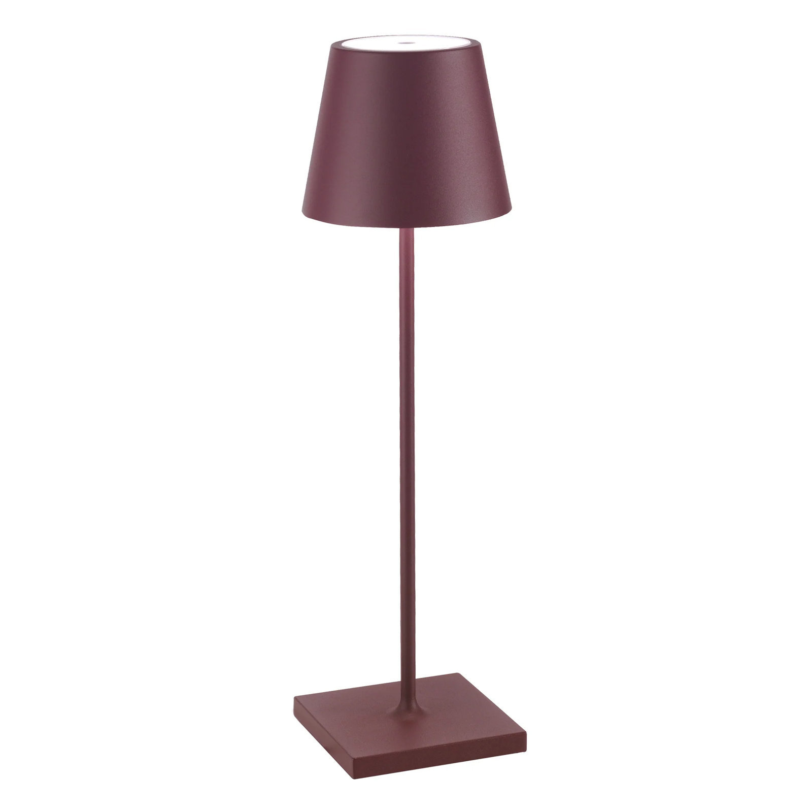 Poldina Table Lamp, Bordeaux