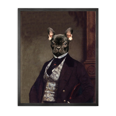 Boxer by Angela Rossi - Single Picture Frame Print on Canvas