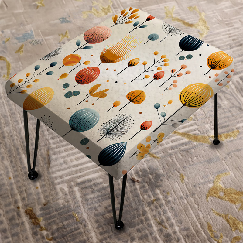 Repose-pieds Mcm Scandinavian Harmony - Mid-Century