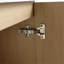 Meuble-lavabo autoportant de 36 po (35-1 / 16 po) et 2 portes d'armoire à fermeture en douceur, contreplaqué, chêne Dune (KD-PACKING)