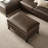 Roscoe Vegan Leather Ottoman-117983163-117983160