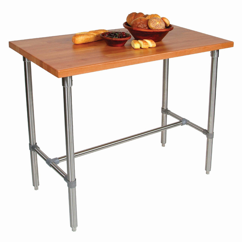 Cucina Dining Table, 40" H x 48" L x 24" W, Cherry