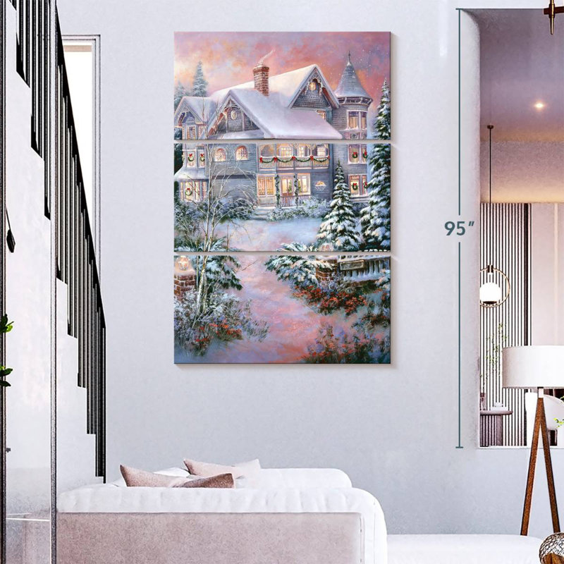 Lelend Christmas Past, 65" H x 42" W