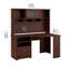 Bureau d'angle réversible avec clapier Ozro-1904084202