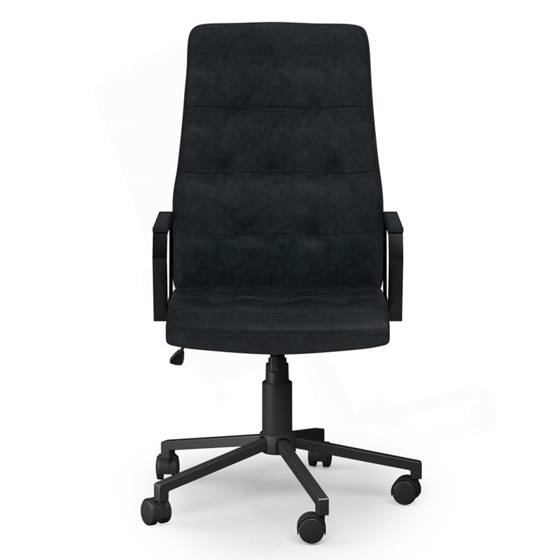 Fauteuil de bureau pivotant - Bleu vieilli
