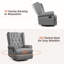 Fauteuil inclinable manuel oscillant avec repose-pieds Venancia-666030753