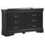  Commode double 6 tiroirs Louis Phillipe Vernon-22378656