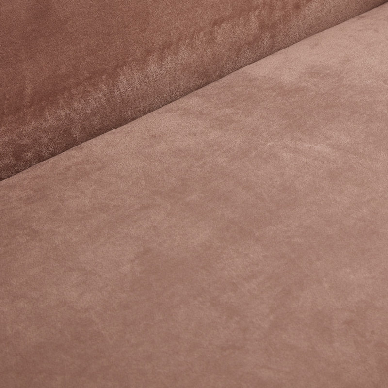 Banc rembourré 50 po, Rosé, Doré