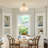 Nichoel 3-Light 5.12'' Drum Semi Flush Mount Ceiling Lights With Fabric Linen Shade-2082138660