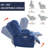 Up To 350 LBS Chenille Power Lift Recliner Chair, Heavy Duty Motion Mechanism With 8-Point Vibration Massage And Lumbar Heating, USB And Type-C Ports, Stainless Steel Cup Holders-611740792