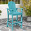 Tabouret de bar extérieur Beachcrest Home ™-253940792