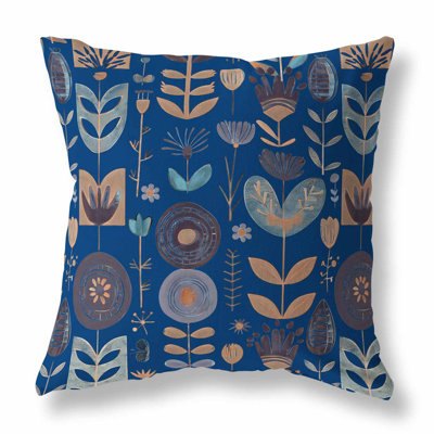 Baltic Blossoms Indoor/Outdoor Pillow
