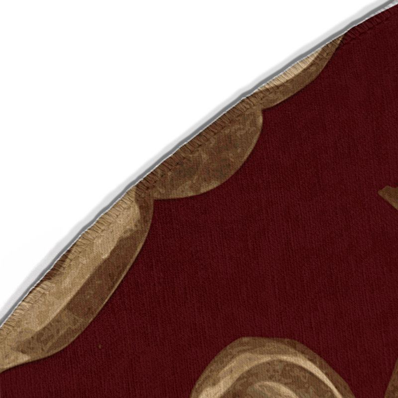 Tapis intérieur et extérieur Harmonic Reverie, Rond 5 pi