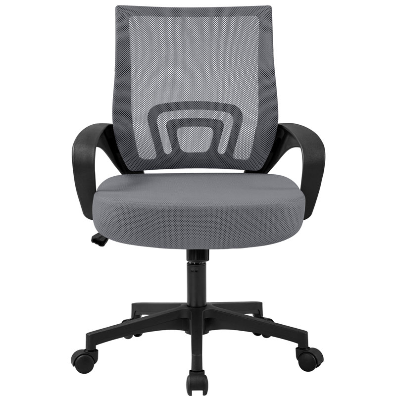 Chaise de travail Genie, Gris foncé