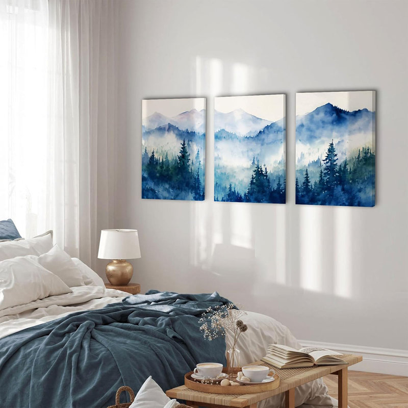 3 Piece Wrapped Canvas Wall Art