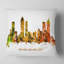 Oreiller cityscape d’horizon de géorgie atlanta-592387035