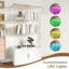 Glass 78.51 cm W Display Cabinet-1445427436