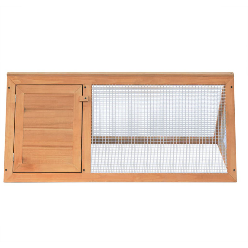 Teo Weather Resistant Rabbit Cage, Oak