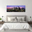 Skyscrapers in a city Atlanta Georgia USA 1 Piece Wrapped Canvas Panoramic Wall Art-918607898