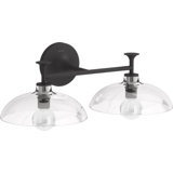 Tone 2 Light Indoor Bathroom Vanity Light Fixture, UL Listed