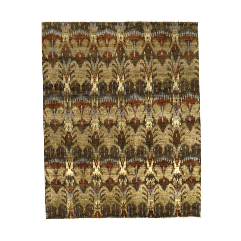 Ikatville Wool Ikat Area Rug