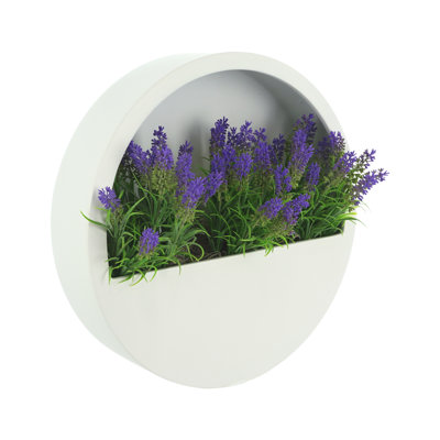 Arrangement d'extérieur lavande certifié UV pour jardin suspendu