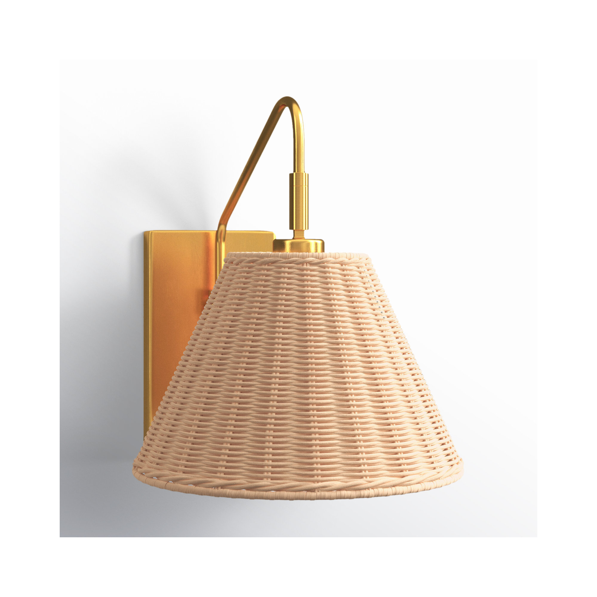 Maebel 1-Light Empire Armed Sconce 