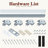 87"W Closet System + 72"W X80"H Closet Sliding Door