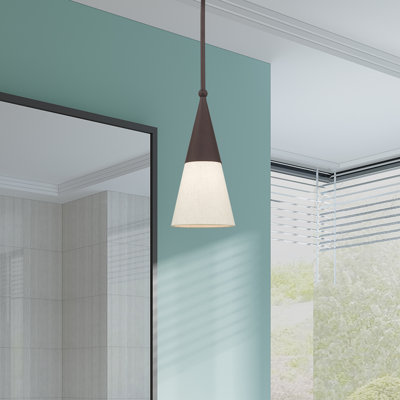 Luminaire suspendu conique à 1 lumière Armoney