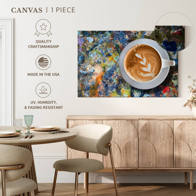 Café au lait Yarlin Creative, H 24 po x l 36 po