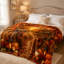 Couverture en molleton Cozy Autumn Scene-134290275