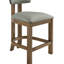 Tabouret de comptoir rembourré en cuir Phalan-428842823-428842838