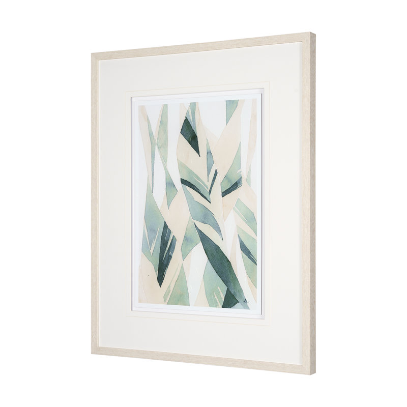 «Variegated Patterns II», reproduction d'art encadrée à la main avec passe-partout, Motifs panachés I