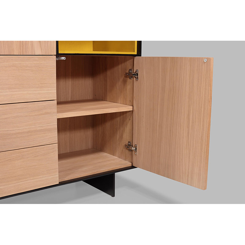 Opus Solid Wood Accent Cabinet