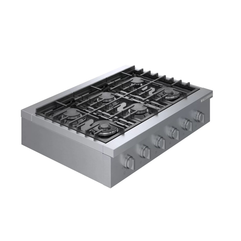 800 Series 36" Gas Cooktop with 6 Burners