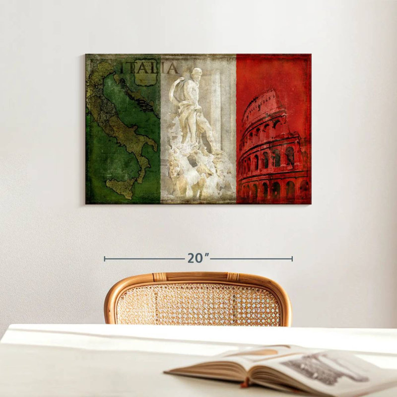 Borges Brava Italia, 16" H x 24" W