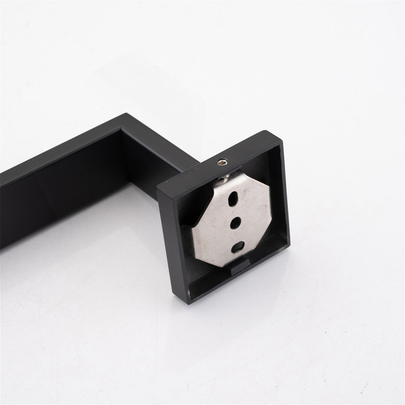 Ensemble de quincaillerie de salle de bain 4 pièces, Noir mat